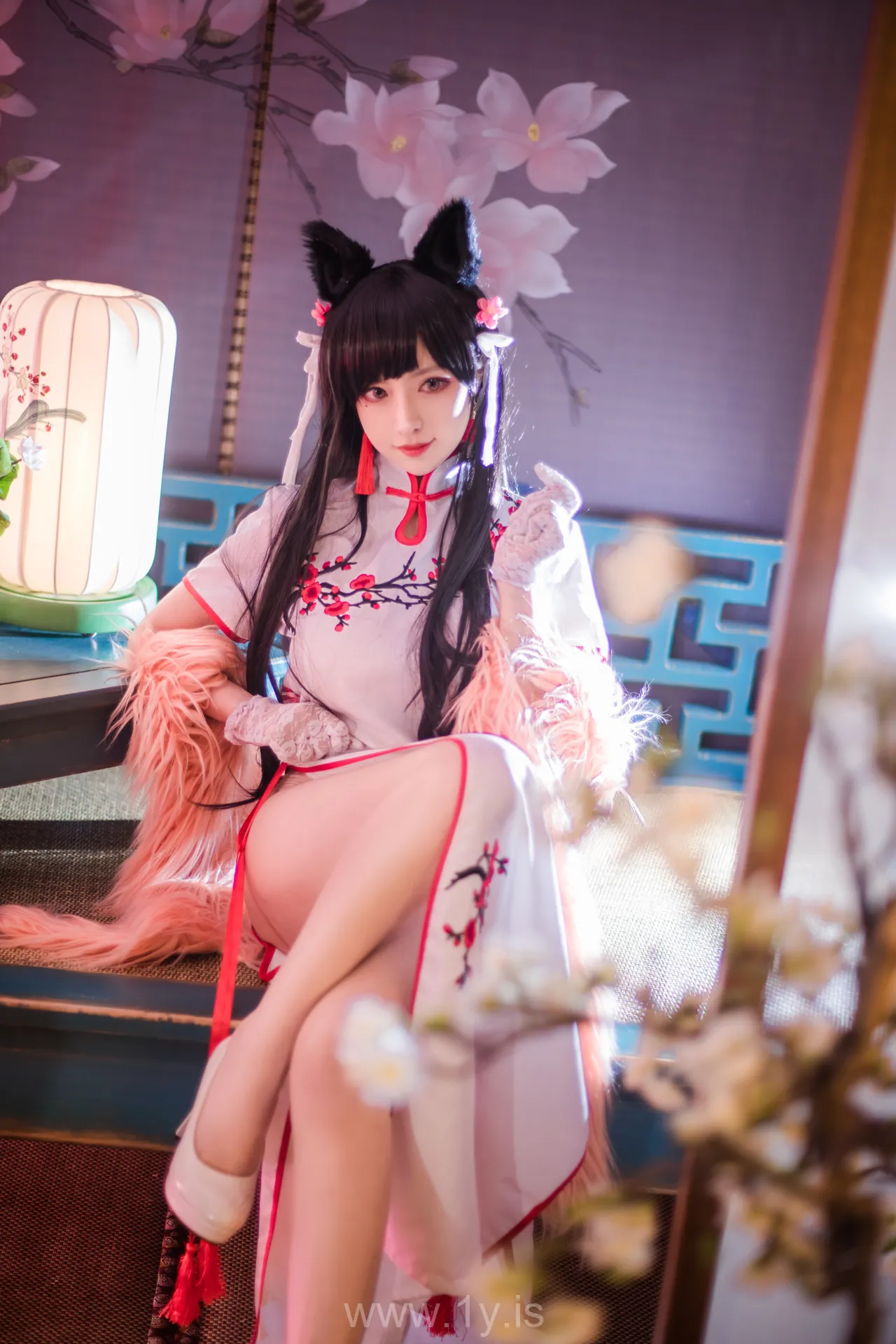 Coser@Shika小鹿鹿 NO.004 Stylish Asian Teen 爱宕旗袍